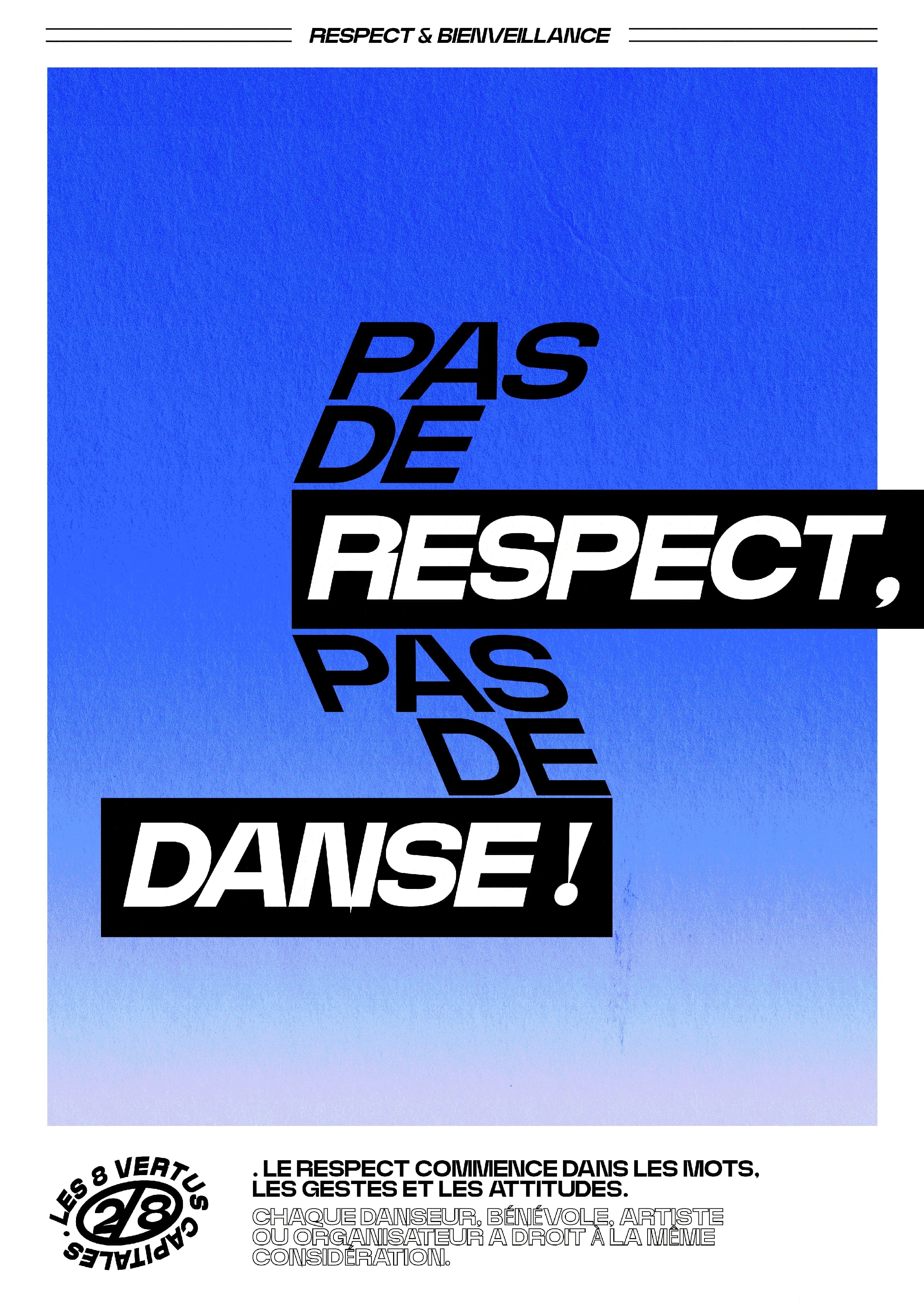 Pas de respect, pas de danse